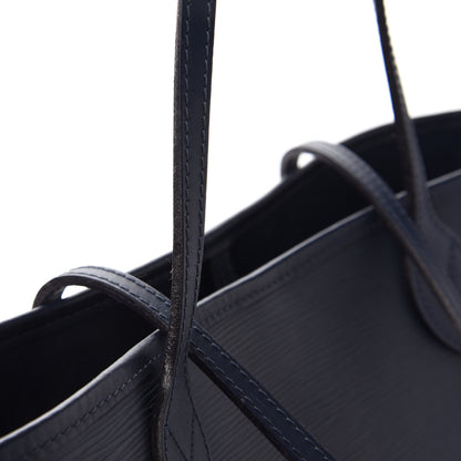 Louis Vuitton Epi Neverfull MM Indigo 10 of 11