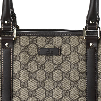 Gucci GG Plus Monogram Joy Vertical Tote Dark Brown 10 of 12