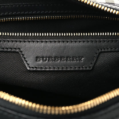 Burberry Horseferry Check Medium Alchester Bowling Bag Black 6 of 10