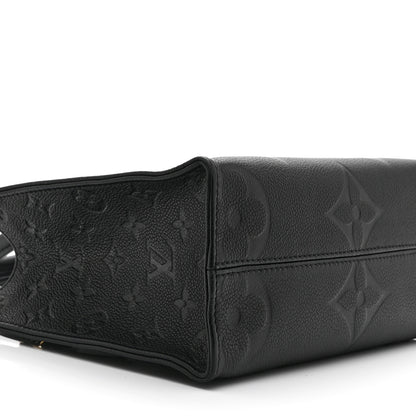 Louis Vuitton Empreinte Monogram Giant Onthego PM Black 8 of 9