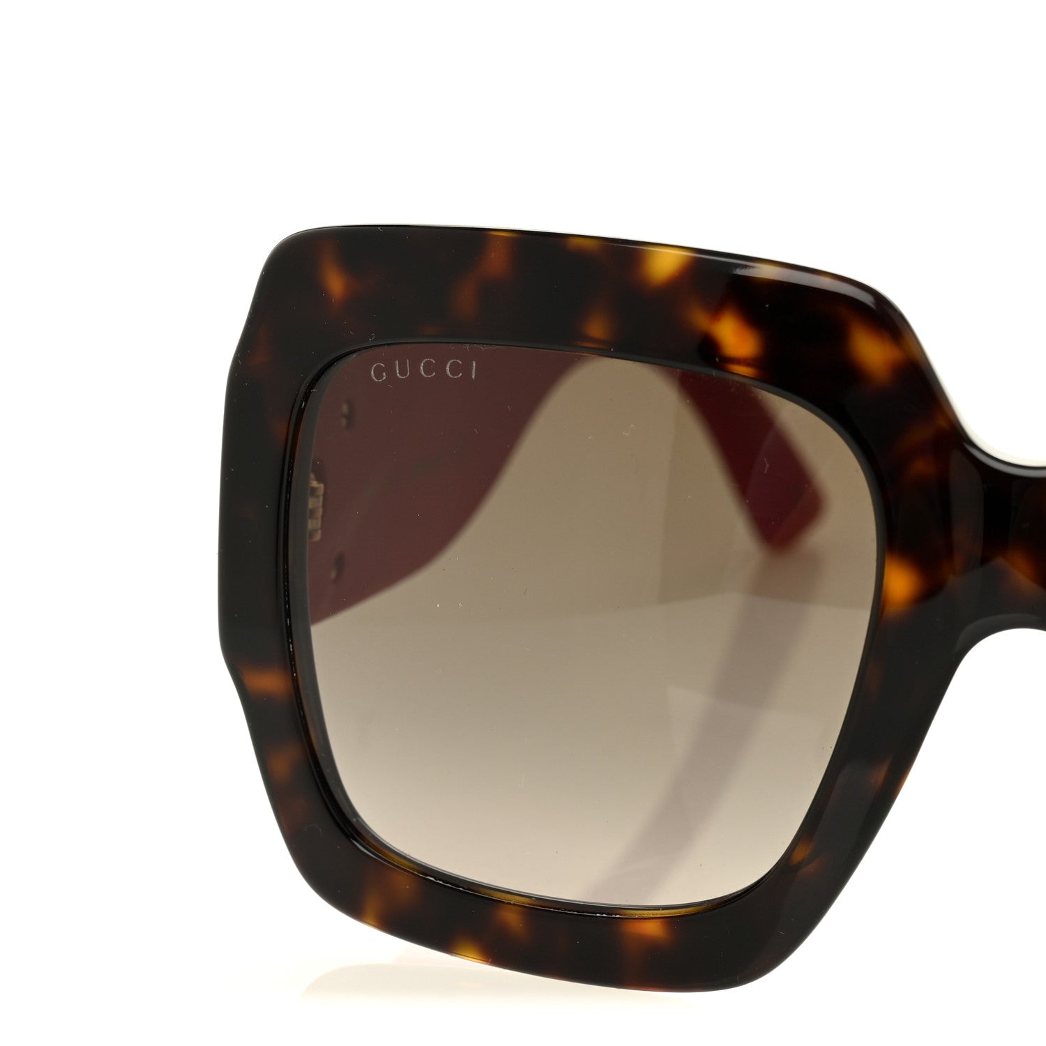 Gucci Square Frame GG0102S Sunglasses Glitter Pink Multi 5 of 8