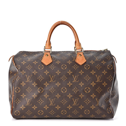 Louis Vuitton Monogram Speedy 35 1 of 13