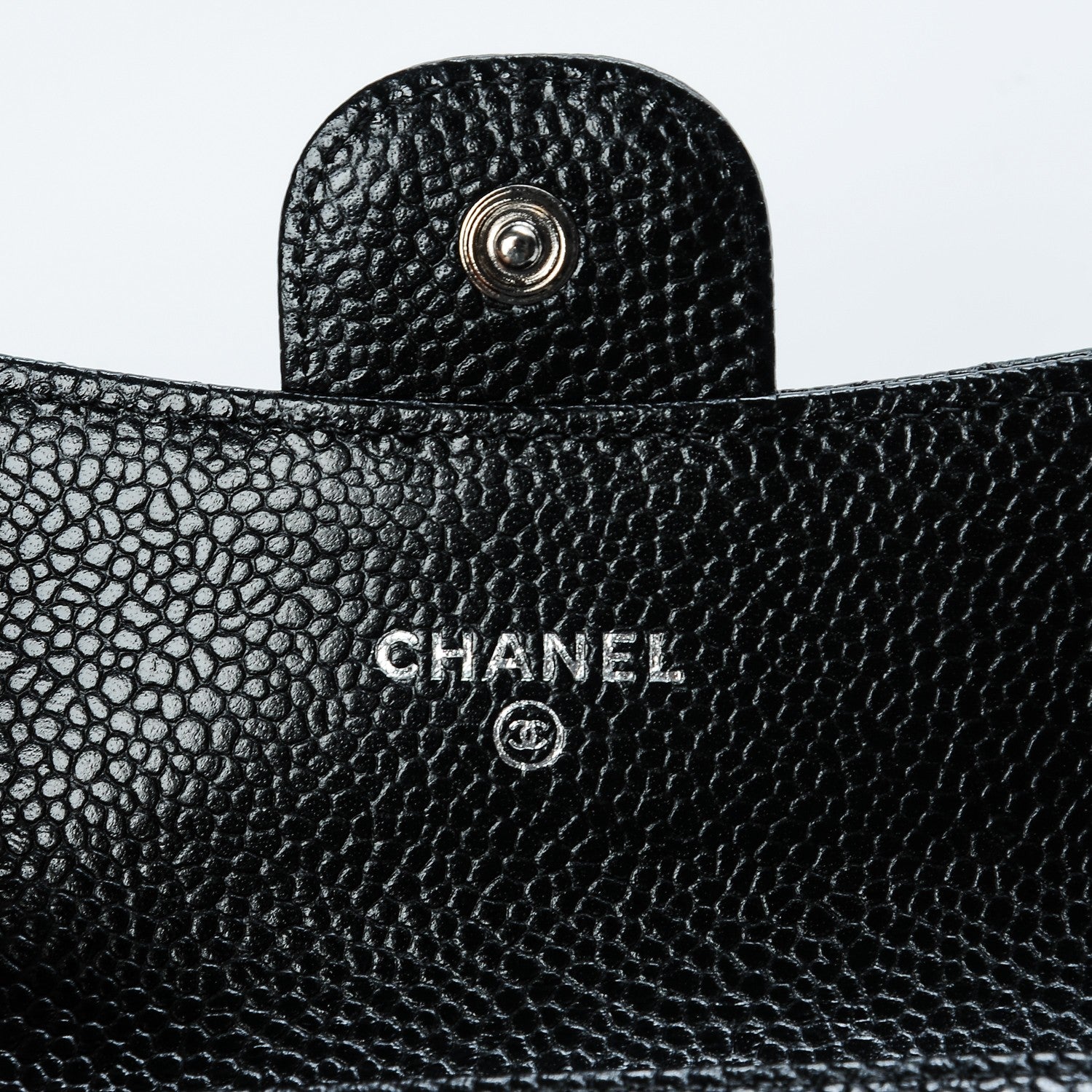 Chanel Caviar Quilted Flap Card Holder Black 6 of 8