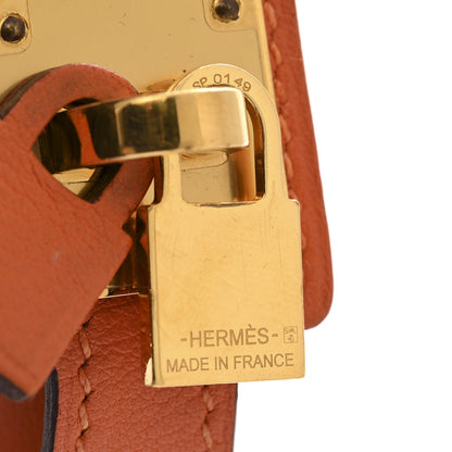 Hermes Swift O'Kelly Double Tour Bracelet T2 Orange 6 of 8