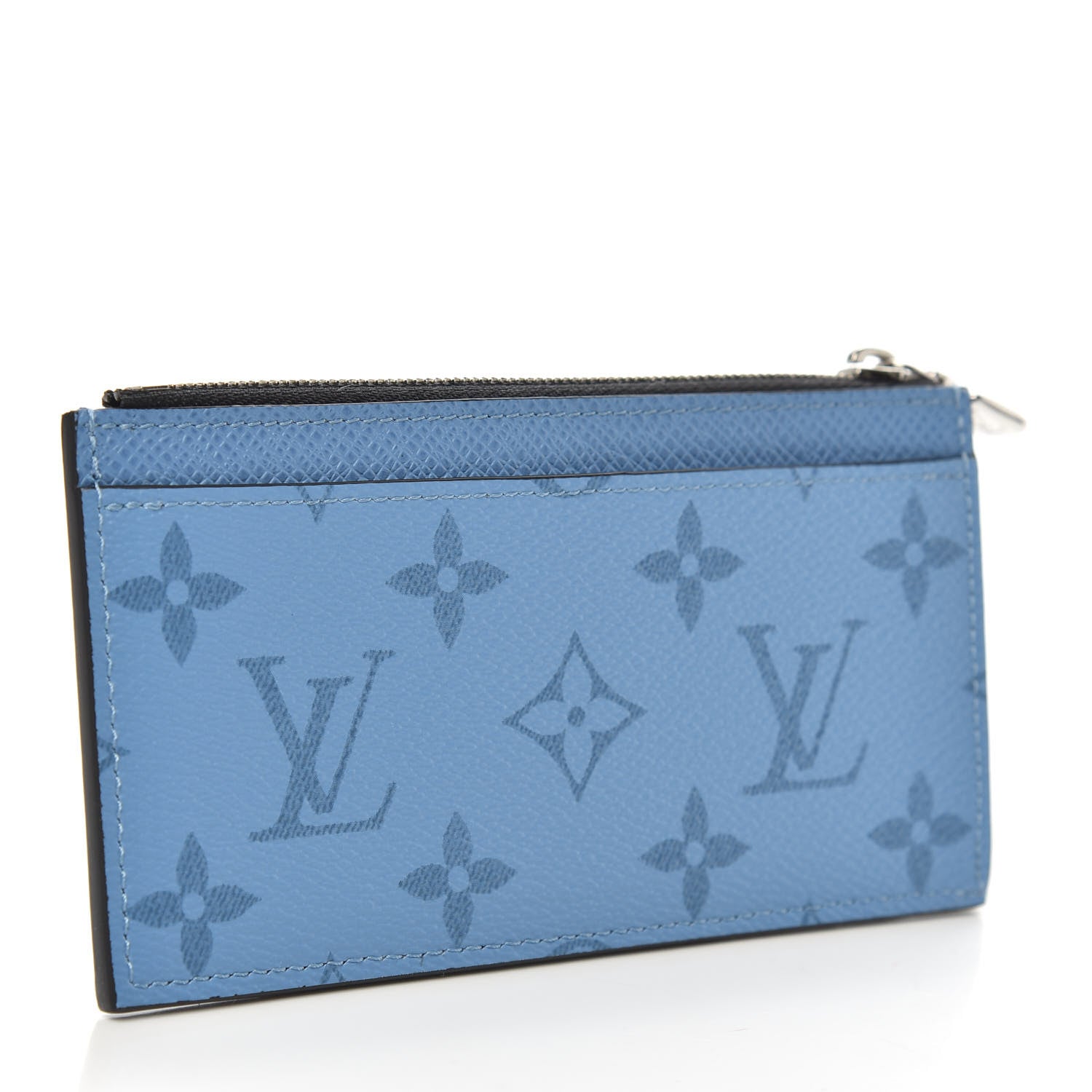 Louis Vuitton Taigarama Coin Card Holder Denim 3 of 7