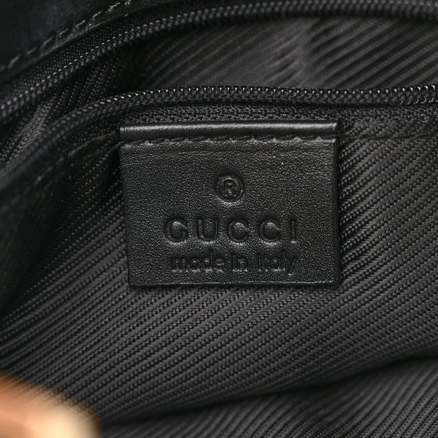 Gucci Monogram Small Bucket Tote Black 6 of 11