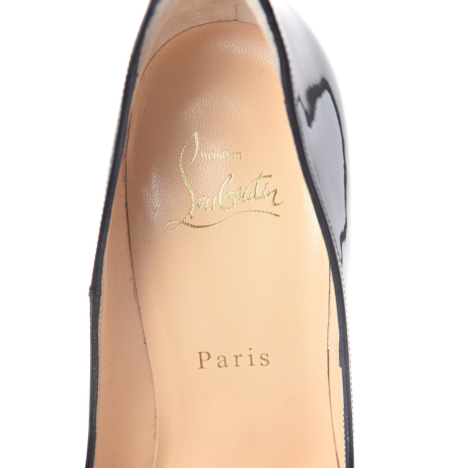 Christian Louboutin Patent So Kate 120 Pumps 38 Black 4 of 7