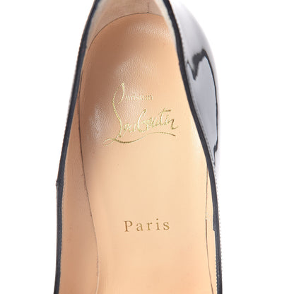 Christian Louboutin Patent So Kate 120 Pumps 38 Black 4 of 7