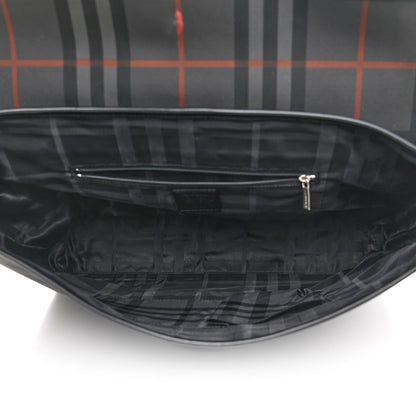 Burberry Nylon Smoked Check Messenger Bag 5 of 17