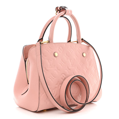 Louis Vuitton Empreinte Montaigne BB Rose Poudre 3 of 10