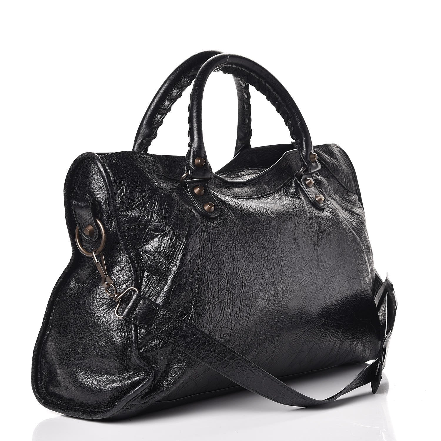 Balenciaga Agneau Classic Hardware City Black 3 of 8