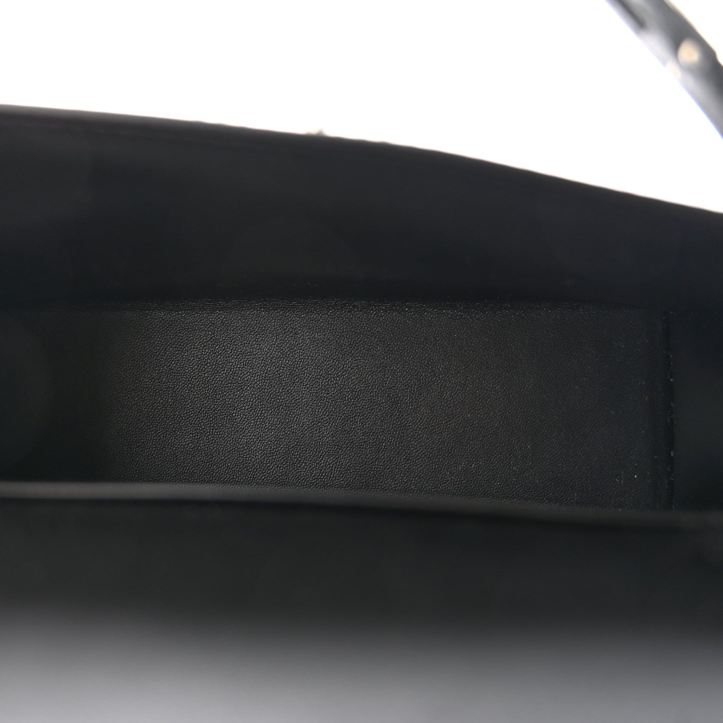 Tadelakt Sombrero Box Pampilles Mini Kelly Sellier 20 Black