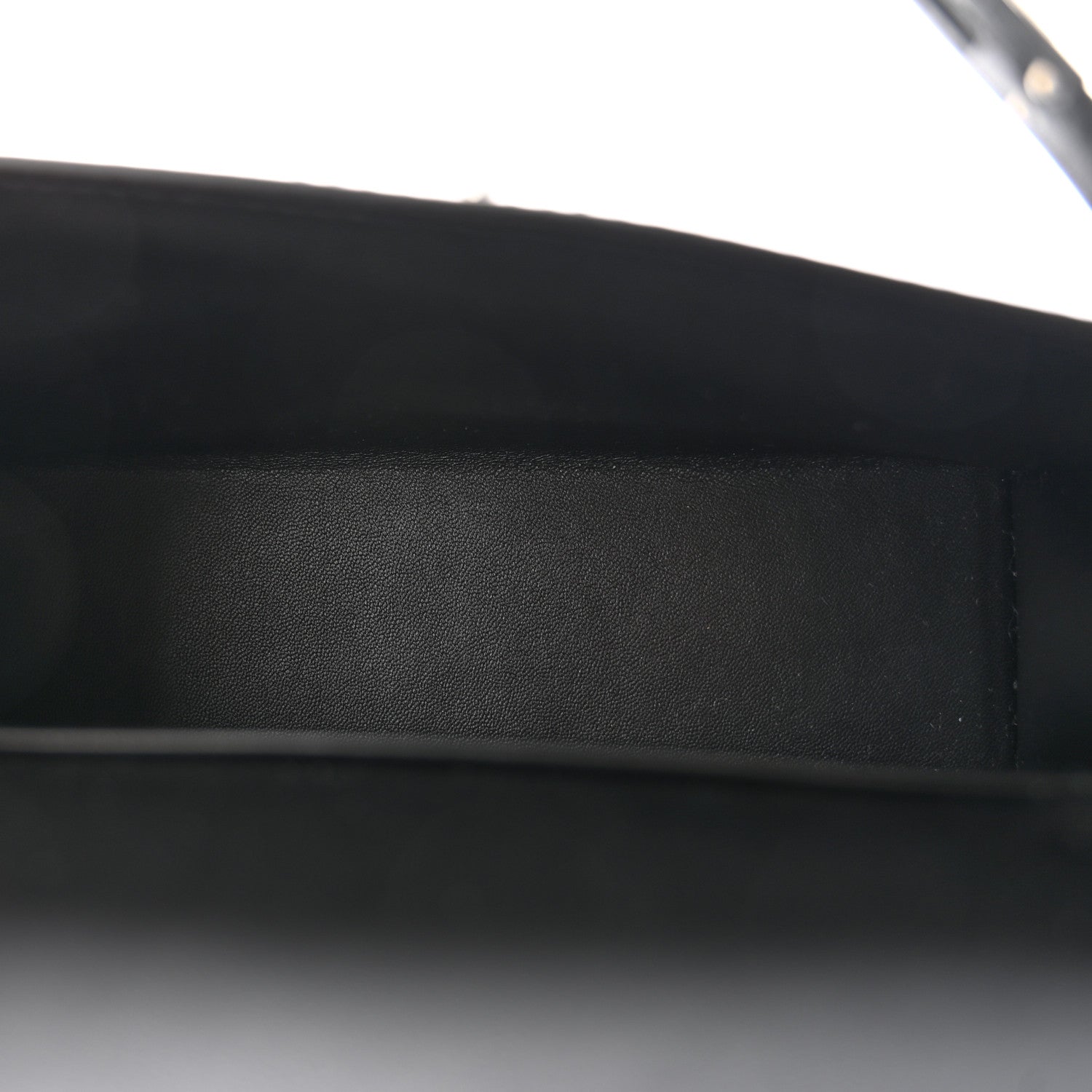 Hermes Tadelakt Sombrero Box Pampilles Mini Kelly Sellier 20 Black 8 of 19