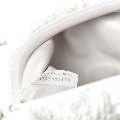 Bottega Veneta Boucle Curly Raffia The Mini Pouch White Chalk 10 of 11