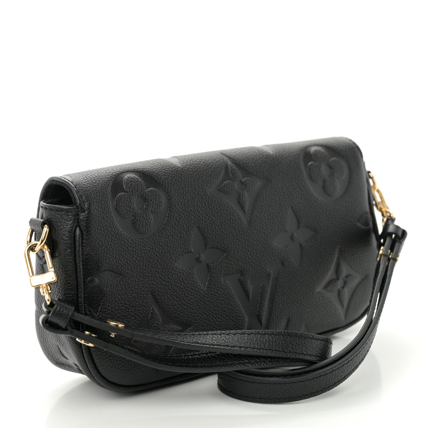 Louis Vuitton Empreinte Monogram Giant Ivy Wallet On Chain Black 3 of 10