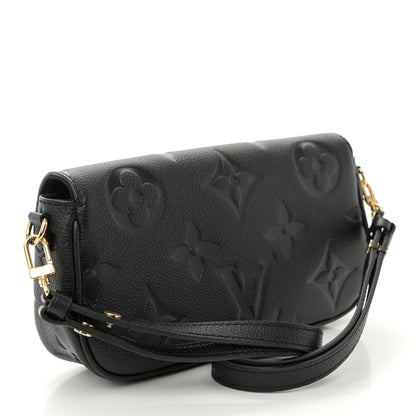Louis Vuitton Empreinte Monogram Giant Ivy Wallet On Chain Black 3 of 10