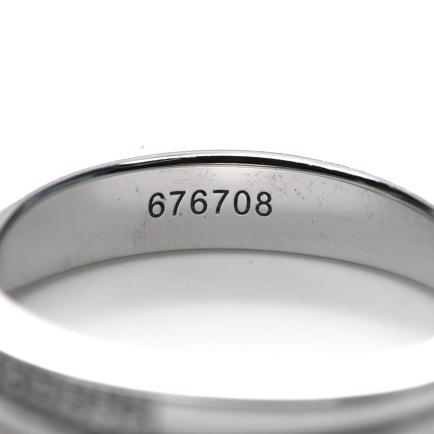 Platinum Diamond Tryst Single Row Wedding Band Ring 47 4.25