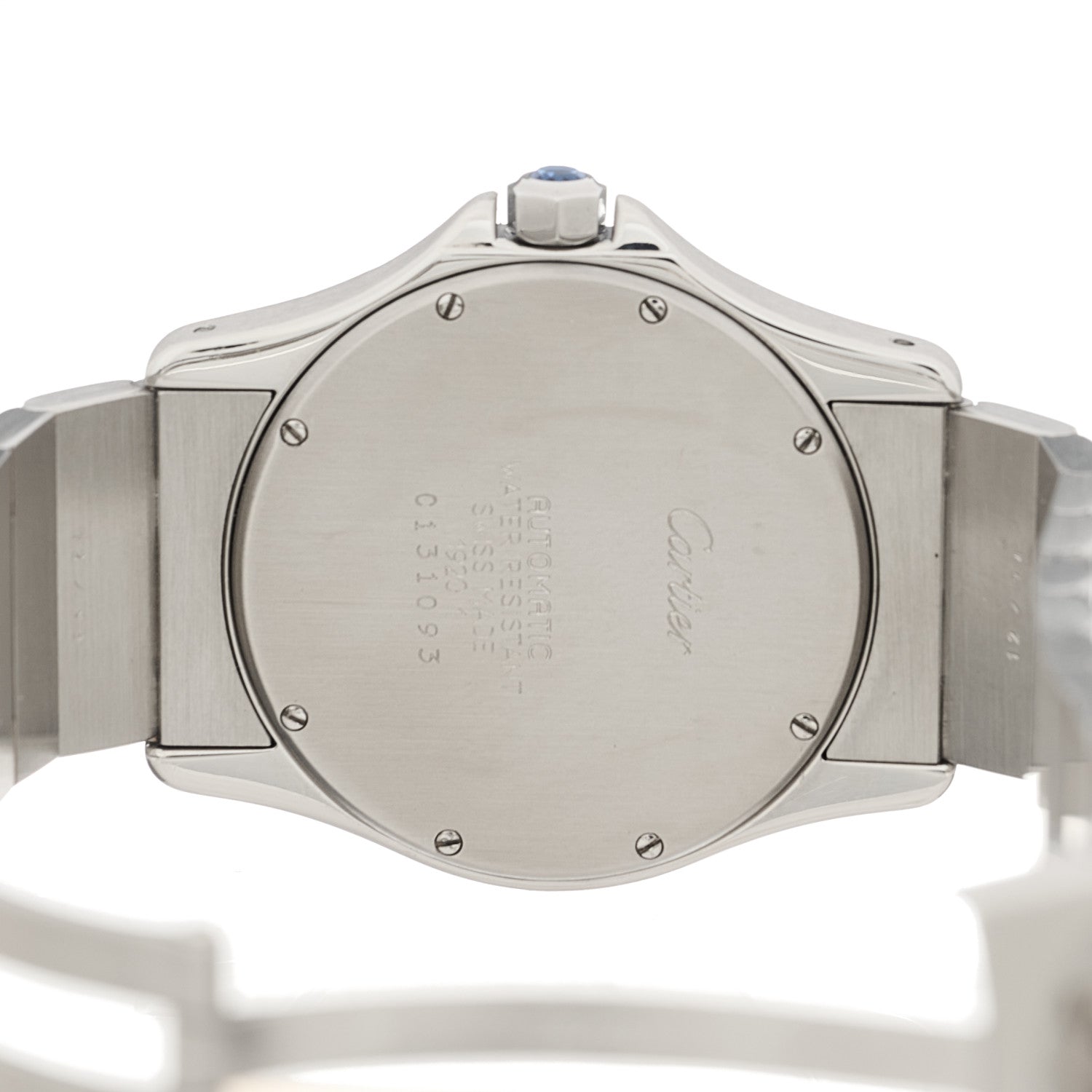 Cartier Stainless Steel 33mm Santos Ronde Automatic Watch 5 of 5