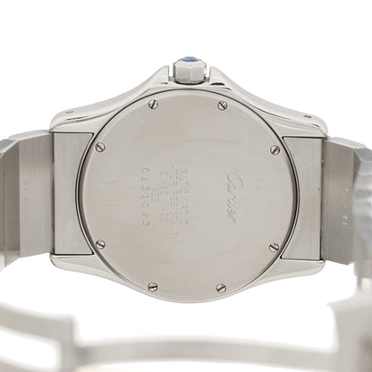 Cartier Stainless Steel 33mm Santos Ronde Automatic Watch 5 of 5
