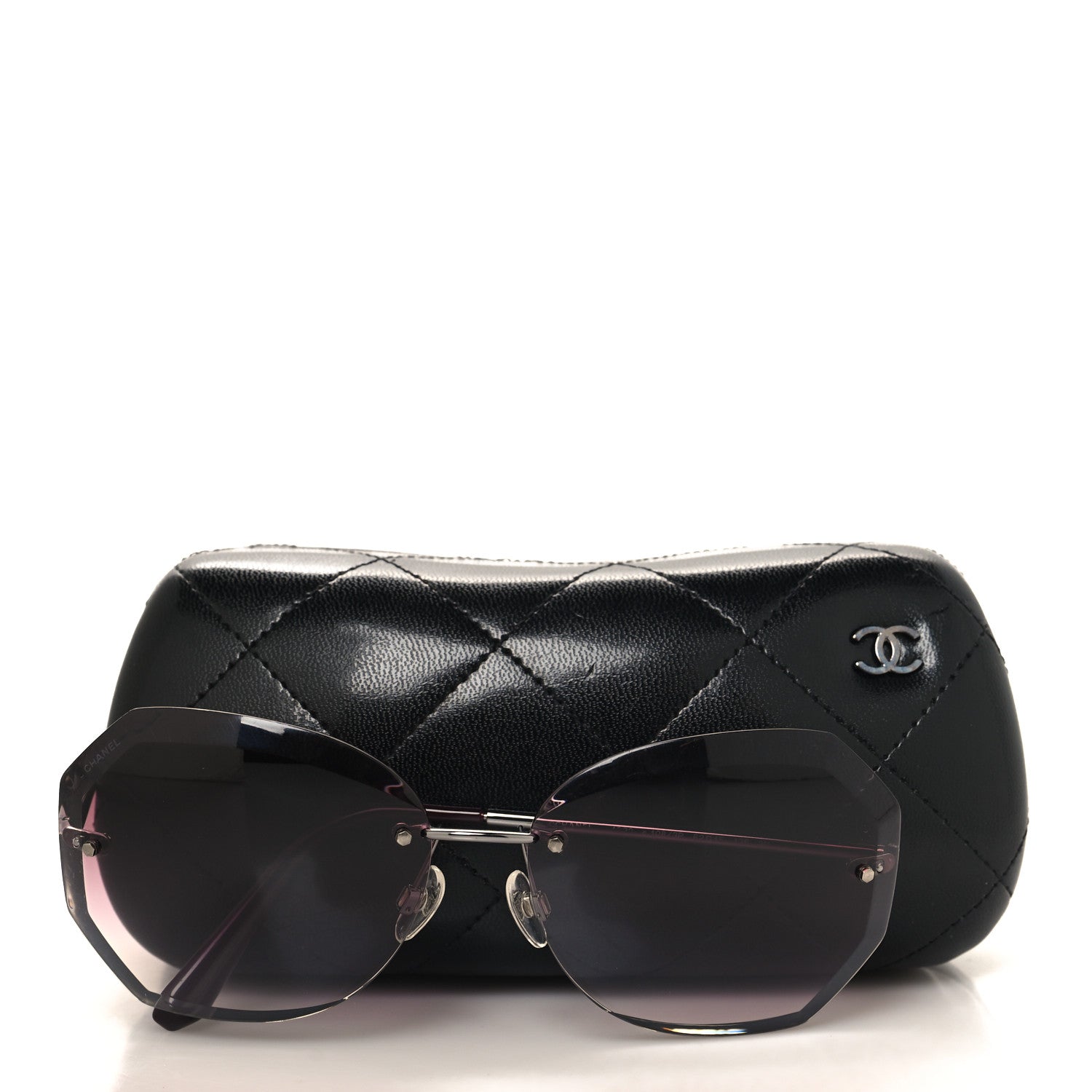 Chanel Metal Spring Round Sunglasses 4220 Pink 7 of 7