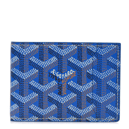 Goyard Goyardine Bi-Fold Victoire PM Wallet Sky Blue 1 of 8