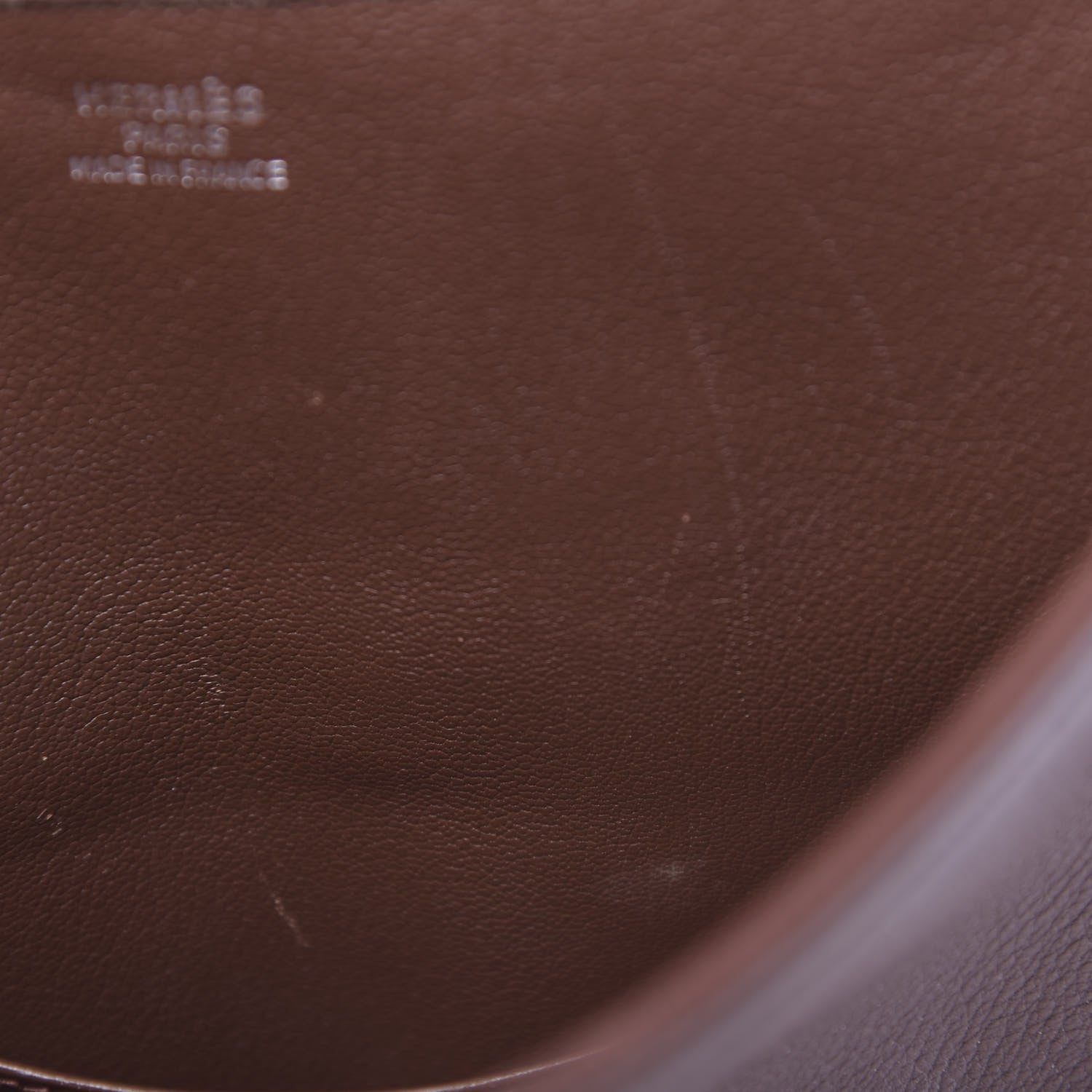Hermes Taurillon Clemence Christine Havane 7 of 14