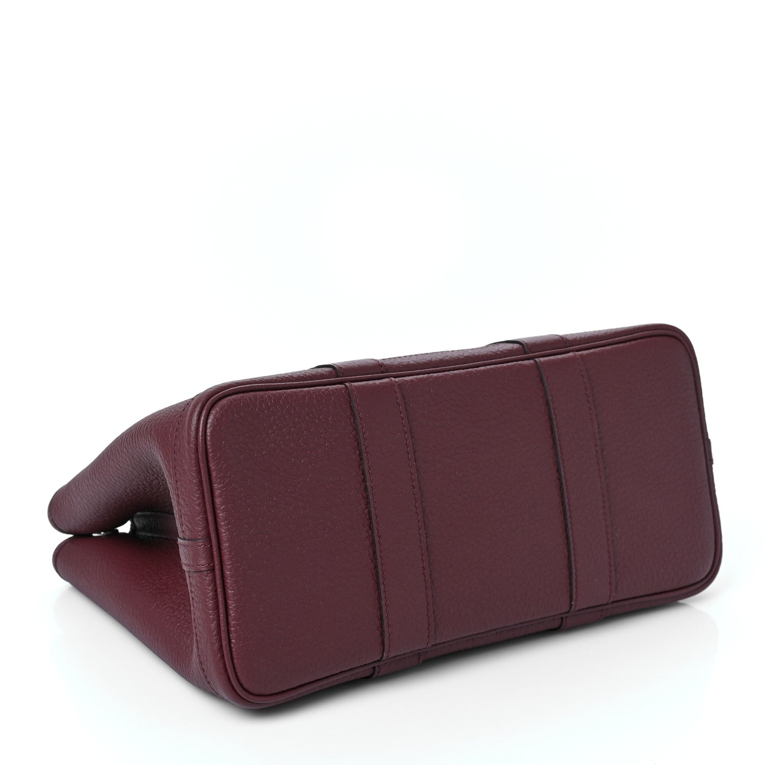 Hermes Vache Country Garden Party 30 TPM Bordeaux 3 of 8