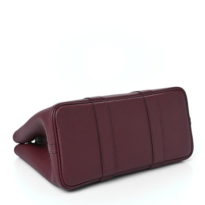 Hermes Vache Country Garden Party 30 TPM Bordeaux 3 of 8