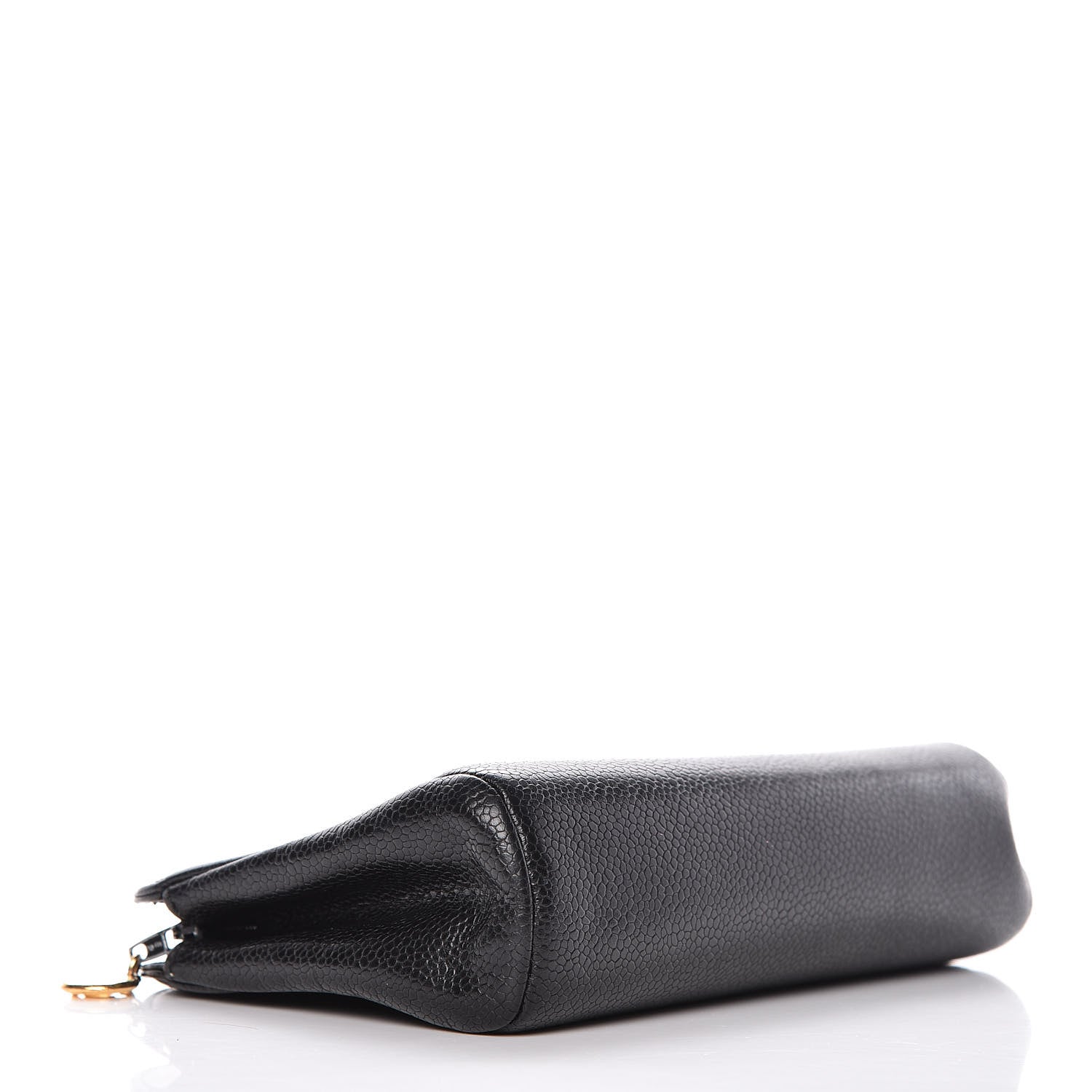 Chanel Caviar Timeless CC Cosmetic Pouch Black 4 of 9