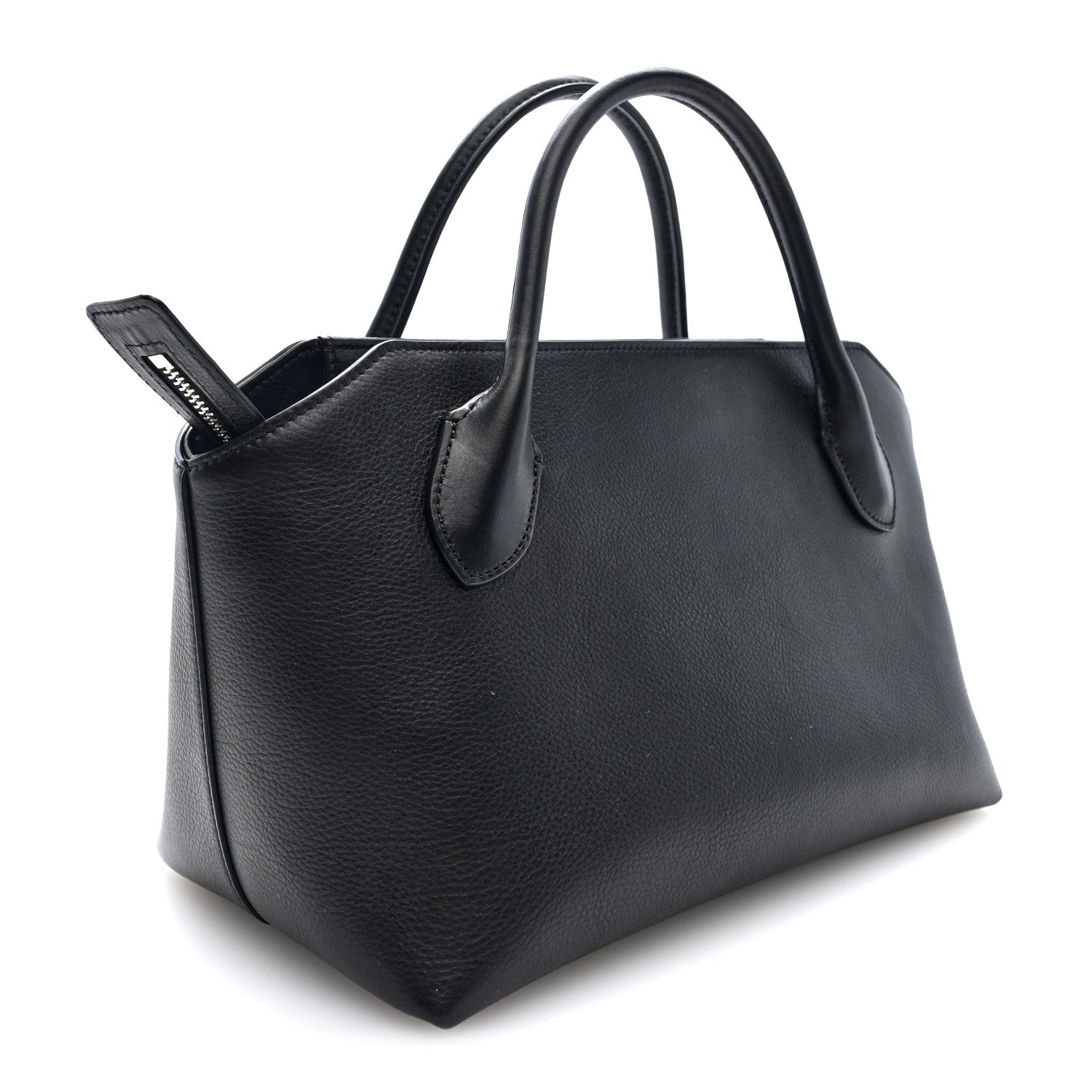 The Row Nappa Terrasse Bauletto Bag Black 3 of 9