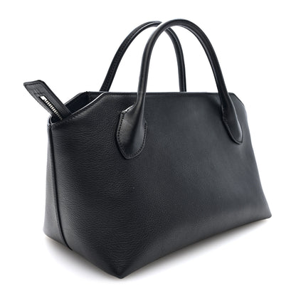 The Row Nappa Terrasse Bauletto Bag Black 3 of 9
