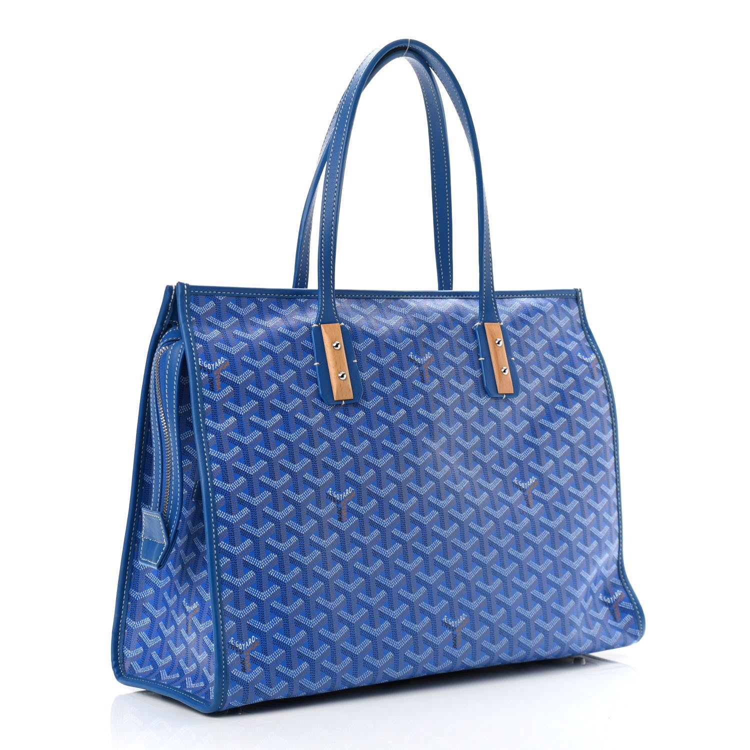 Goyard Goyardine Marquises Tote Sky Blue 4 of 13