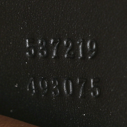 Gucci Suede Patent Large Rajah Chain Tote Nocciola Black 8 of 13