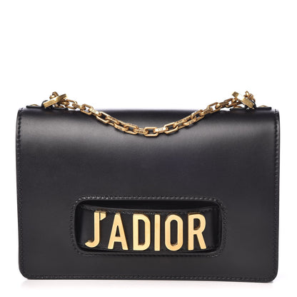 Christian Dior Calfskin J'Adior Chain Flap Bag Black 1 of 13