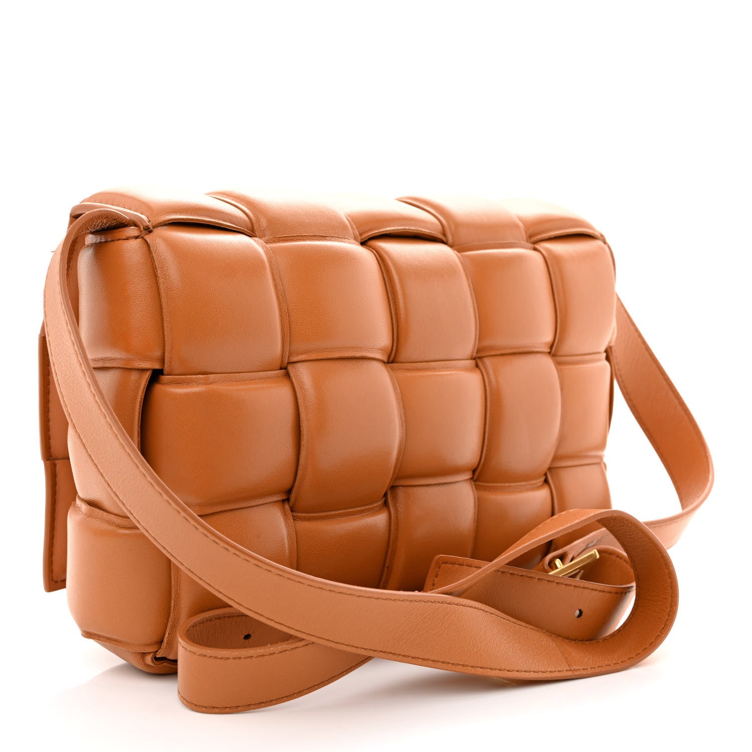 Bottega Veneta Nappa Maxi Intreccio Padded Cassette Crossbody Bag Clay 3 of 13