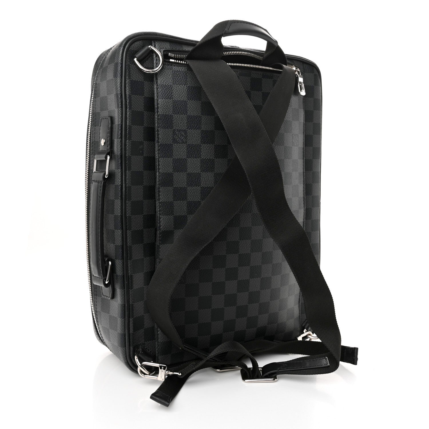 Louis Vuitton Damier Graphite Briefcase Backpack 3 of 9