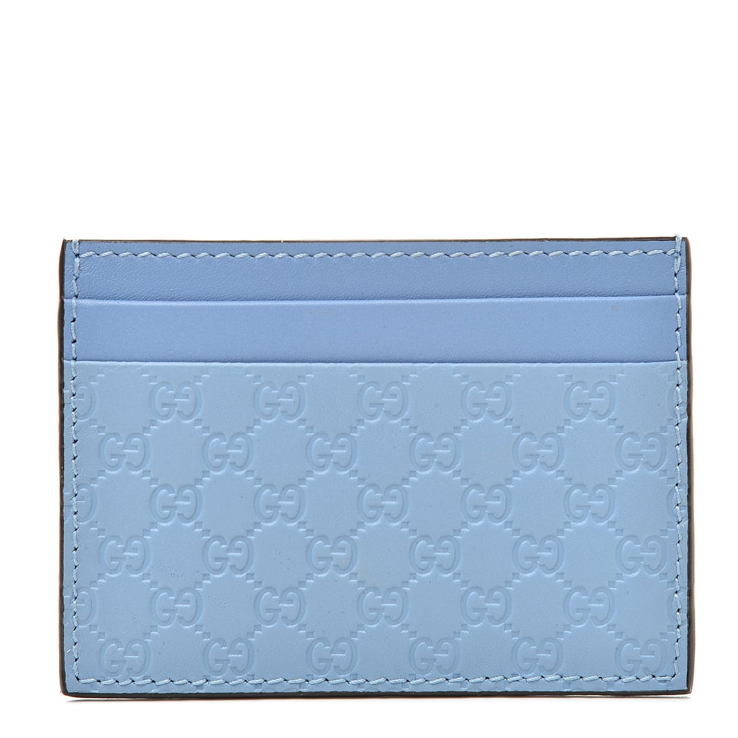 Microguccissima Card Holder Mineral Blue