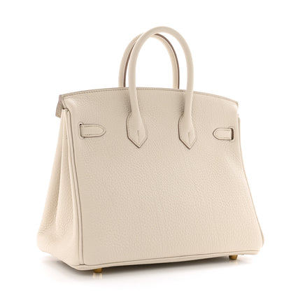 Hermes Togo Birkin 25 Beton 3 of 10
