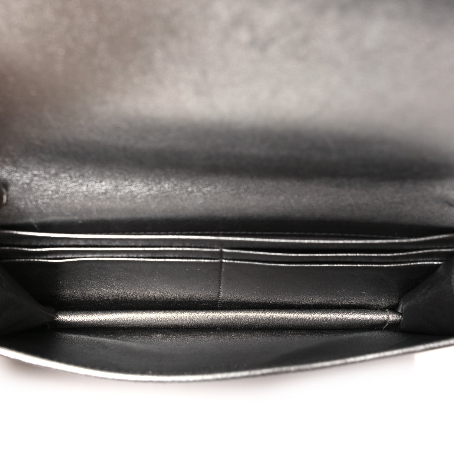 Prada Metallic Nappa Mini Impunture Diagramme Mini Crossbody Bag Cromo 5 of 12