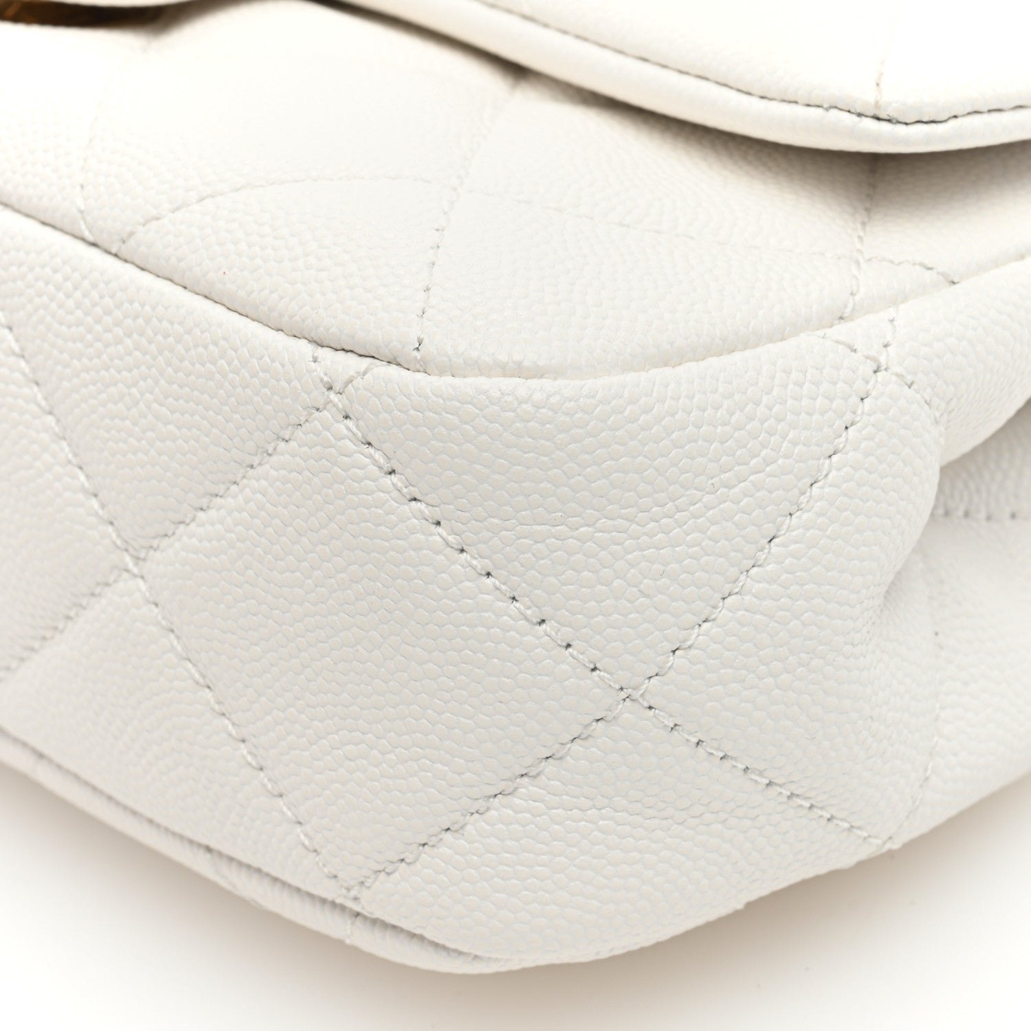 Chanel Caviar Quilted Funky Match Mini Flap White 10 of 10