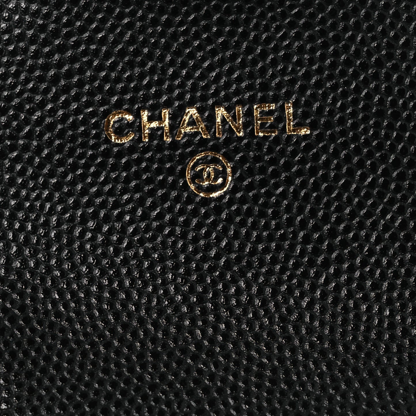 Caviar Quilted Mini Chain Belt Bag Black