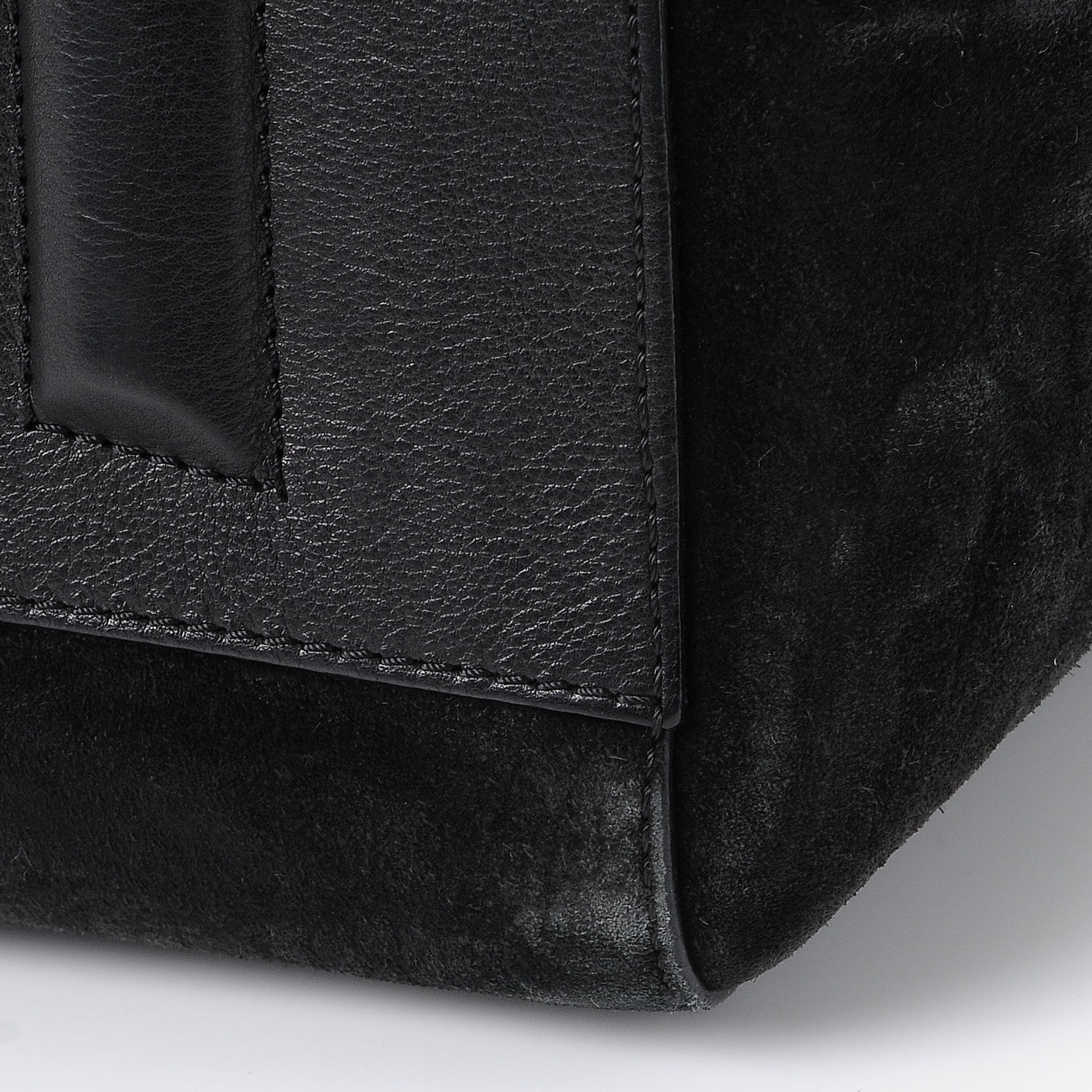 Givenchy Suede Calfskin Large Antigona Black 16 of 17