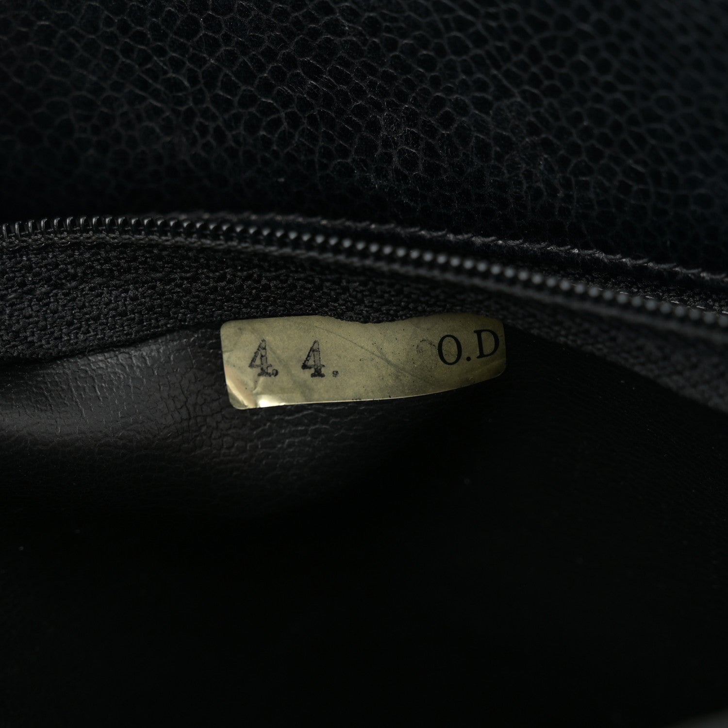 Chanel Caviar Quilted Shoulder Bag Black 7 of 13