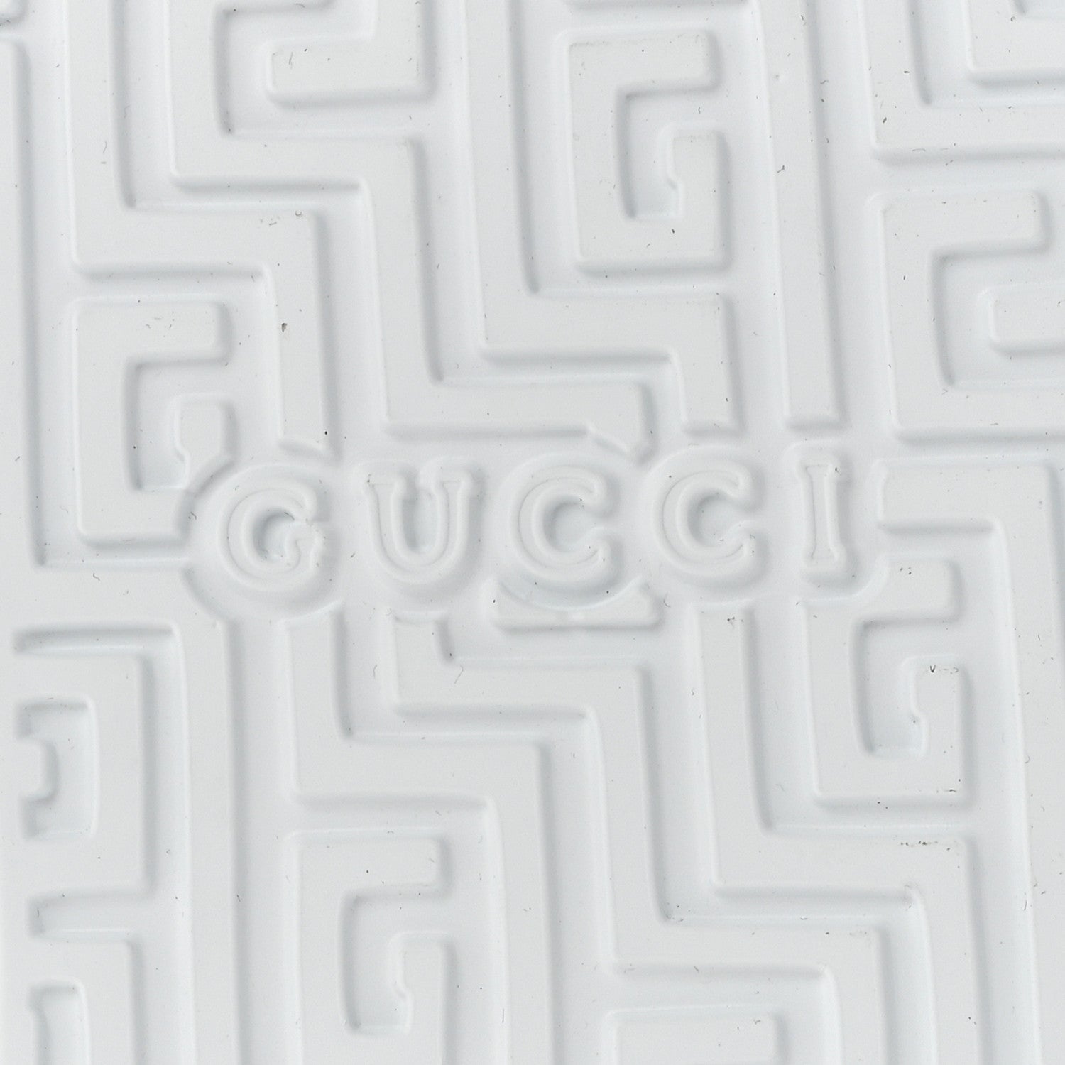 Gucci Rubber Ace Sabot Mules 41 Great White 9 of 10