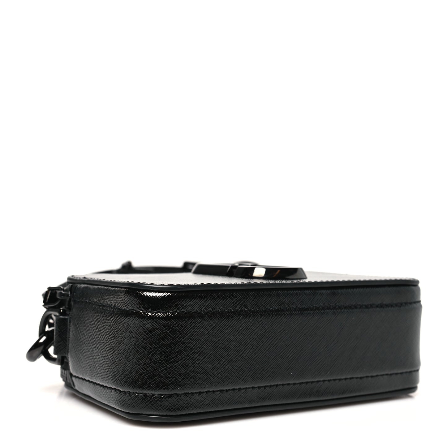 Saffiano Snapshot Camera Bag Black