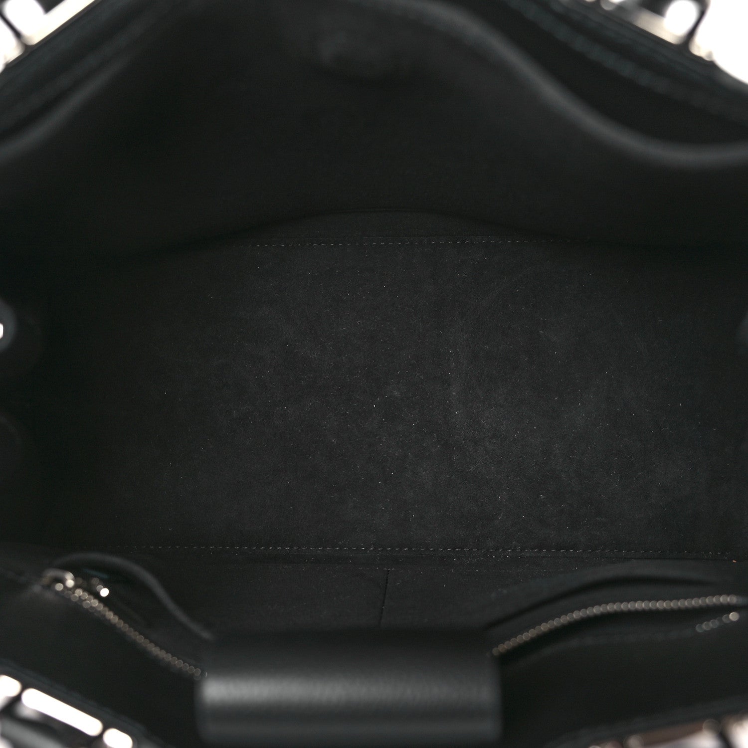 Louis Vuitton Calfskin Lockme Day Black 5 of 9
