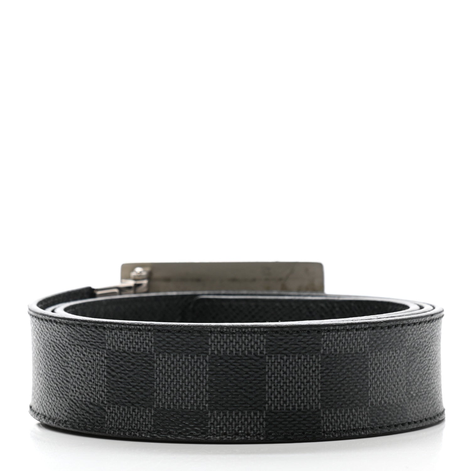Louis Vuitton Damier Graphite 35mm LV Inventeur Reversible Belt 100 40 2 of 9