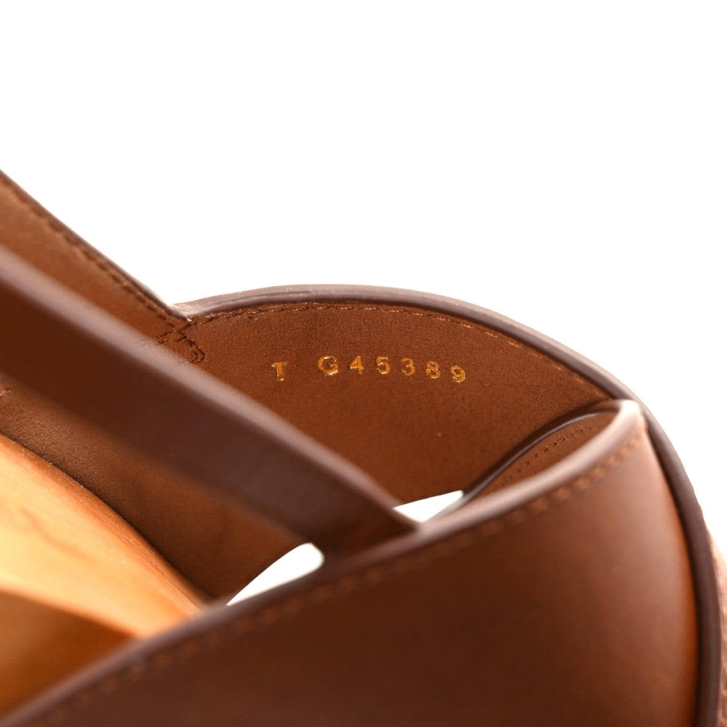 Chanel Calfskin Studded Slingback Clog Sandals 37 Dark Brown 9 of 10