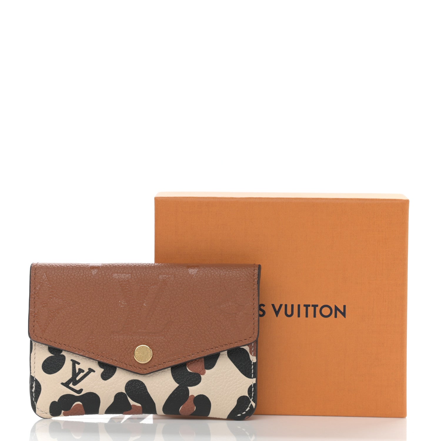 Louis Vuitton Empreinte Monogram Giant Wild At Heart Key Pouch Caramel 7 of 7