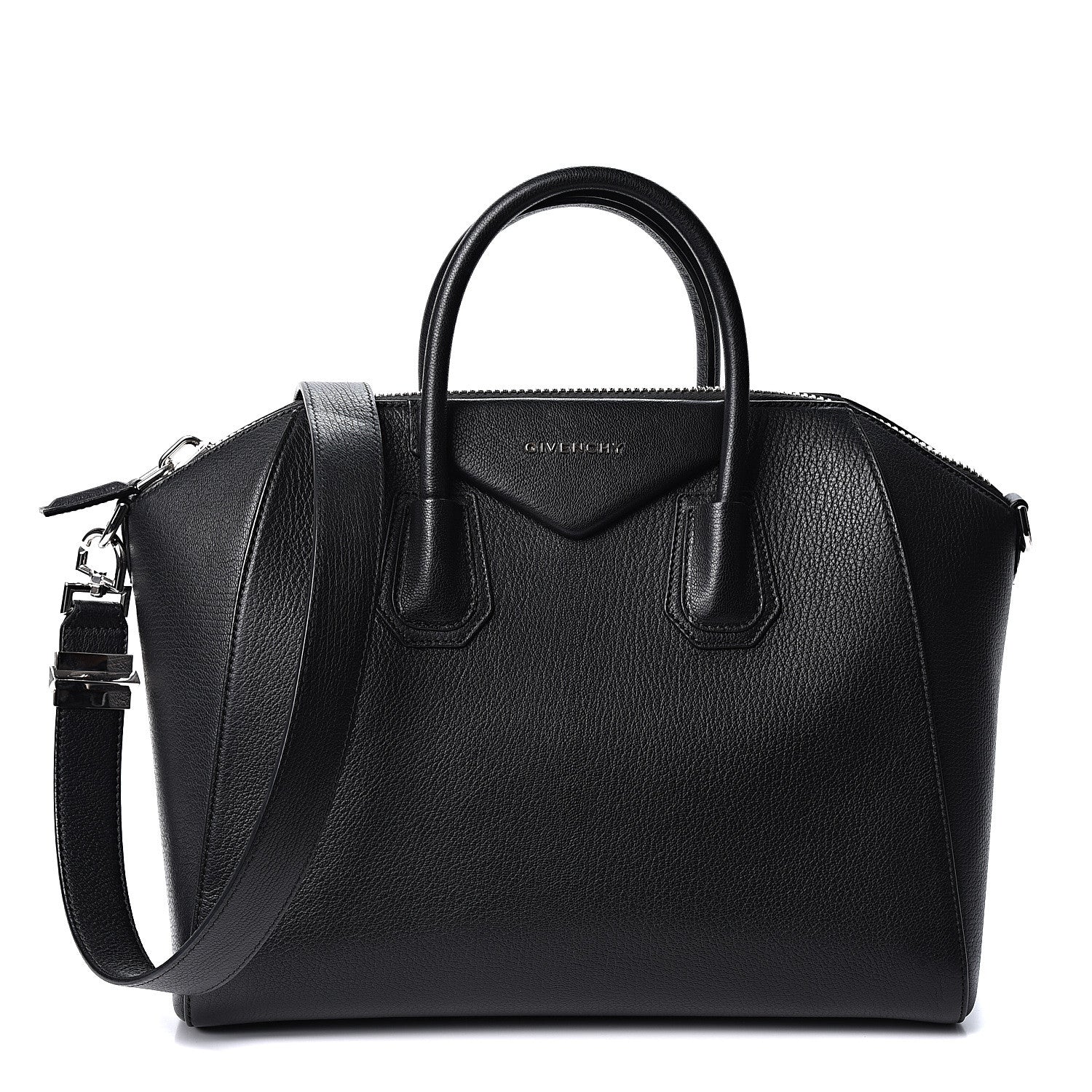 Givenchy Sugar Goatskin Medium Antigona Black 1 of 9